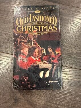 NWT Old-Fashioned Christmas Kids VHS - Red Holiday Packaging 8:6